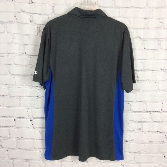 Champion NCAA Florida Gators Men’s Golf Polo Shirt Size M Gray/Blue Tailgating - Picture 8 of 8